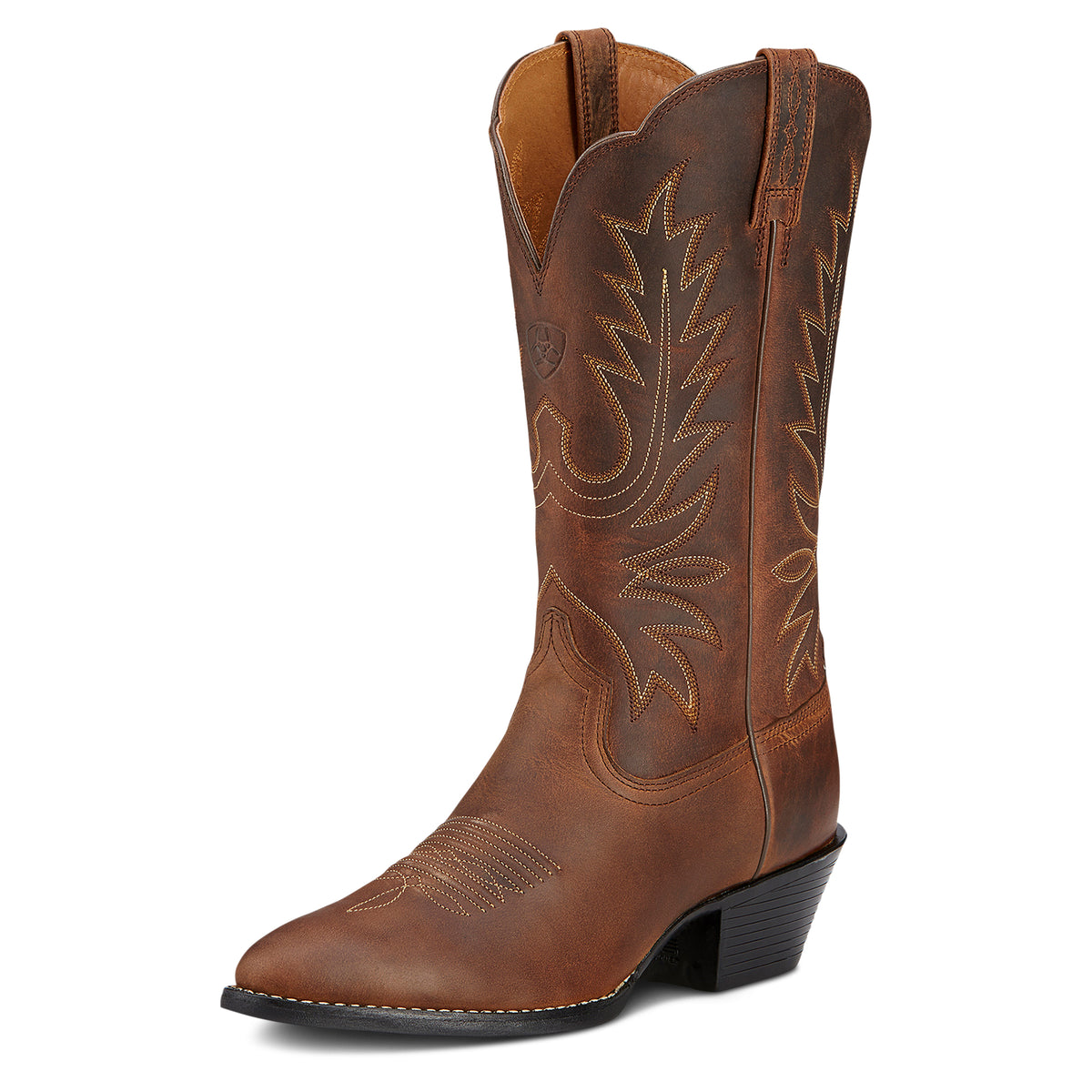 WOMEN’S ARIAT HERITAGE R TOE WESTERN BOOT