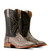 Load image into Gallery viewer, MEN&#39;S ARIAT DRY GULCH COWBOY BOOTS - TAN PYTHON
