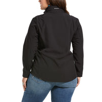 Load image into Gallery viewer, ARIAT WOMEN’S SOFTSHELL JACKET - BLACK
