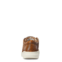 Load image into Gallery viewer, WOMEN’S ARIAT HILO - BROWN FLORAL EMBOSS
