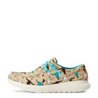 Load image into Gallery viewer, WOMEN’S ARIAT HILO - MULTI STEERHEAD PRINT
