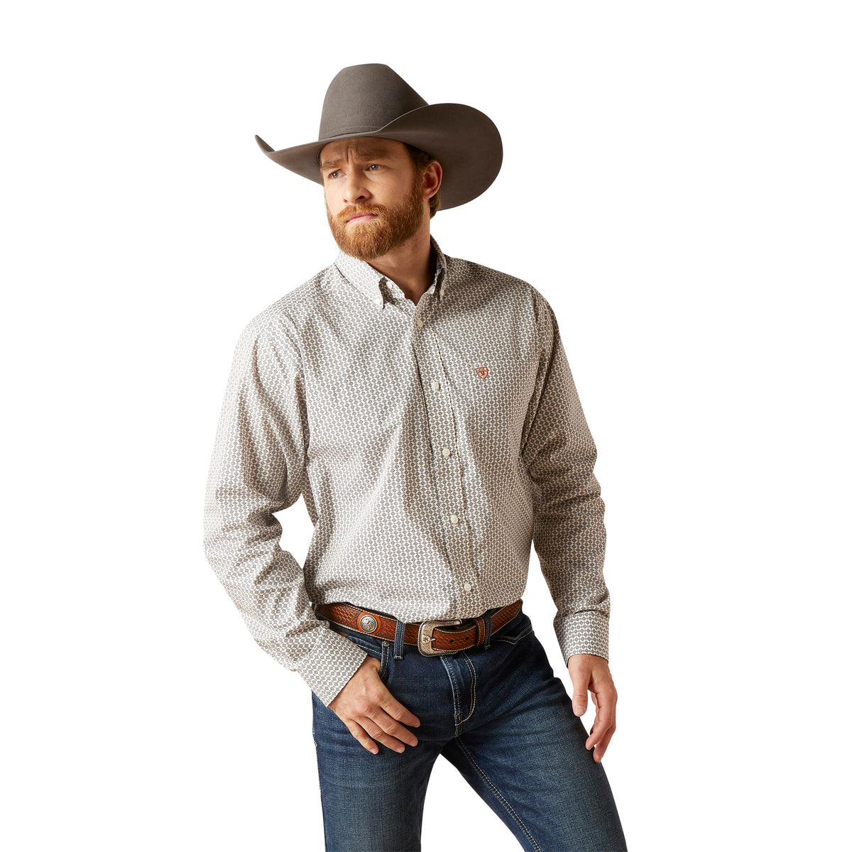 ARIAT WRINKLE FREE KINGSLEY CLASSIC FIT SHIRT