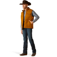 Load image into Gallery viewer, ARIAT MEN’S GRIZZLY 2.0 CANVAS CONCEAL AND CARRY VEST - CHESTNUT
