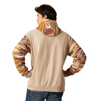 Load image into Gallery viewer, ARIAT MEN&#39;S PRINTED CHIMAYO HOODIE  - BEIGE
