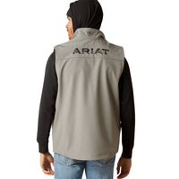 Load image into Gallery viewer, ARIAT LOGO 2.0 SOFTSHELL VEST  - JETTY GREY
