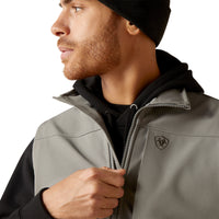 Load image into Gallery viewer, ARIAT LOGO 2.0 SOFTSHELL VEST  - JETTY GREY
