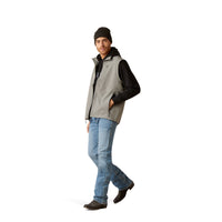 Load image into Gallery viewer, ARIAT LOGO 2.0 SOFTSHELL VEST  - JETTY GREY
