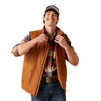 Load image into Gallery viewer, ARIAT MEN’S TEAM LOGO INSULATED VEST - CHESTNUT
