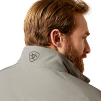 Load image into Gallery viewer, ARIAT MEN’S LOGO 2.0 SOFTSHELL JACKET - JETTY GREY
