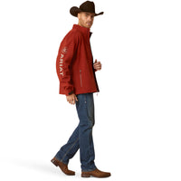 Load image into Gallery viewer, ARIAT MEN’S LOGO 2.0 SOFTSHELL JACKET - KOA WOOD
