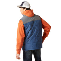 Load image into Gallery viewer, ARIAT MEN’S CRIUS INSULATED VEST - MIDSUMMER NIGHT/ROCK CLIMB
