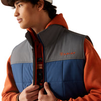 Load image into Gallery viewer, ARIAT MEN’S CRIUS INSULATED VEST - MIDSUMMER NIGHT/ROCK CLIMB
