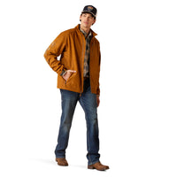 Load image into Gallery viewer, ARIAT MEN’S LOGO 2.0 SOFTSHELL JACKET - CHESTNUT EMBOSSED
