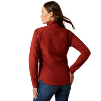 Load image into Gallery viewer, ARIAT WOMEN’S NEW TEAM SOFTSHELL JACKET - FIRED BRICK
