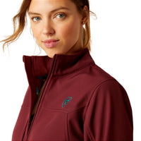 Load image into Gallery viewer, ARIAT WOMEN’S NEW TEAM SOFTSHELL JACKET - TAWNY PORT/BAJA
