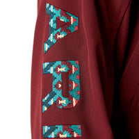Load image into Gallery viewer, ARIAT WOMEN’S NEW TEAM SOFTSHELL JACKET - TAWNY PORT/BAJA
