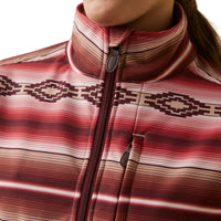 Load image into Gallery viewer, ARIAT WOMEN’S SOFTSHELL JACKET - BLUSHING SERAPE
