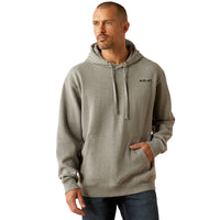 Load image into Gallery viewer, ARIAT BOLD HEX HOODIE - GREY HEATHER
