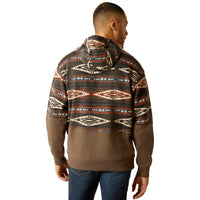 Load image into Gallery viewer, ARIAT MEN&#39;S COLOR BLOCK HOODIE - BRINDLE
