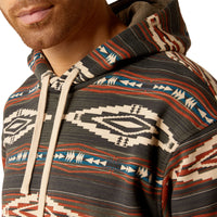 Load image into Gallery viewer, ARIAT MEN&#39;S COLOR BLOCK HOODIE - BRINDLE
