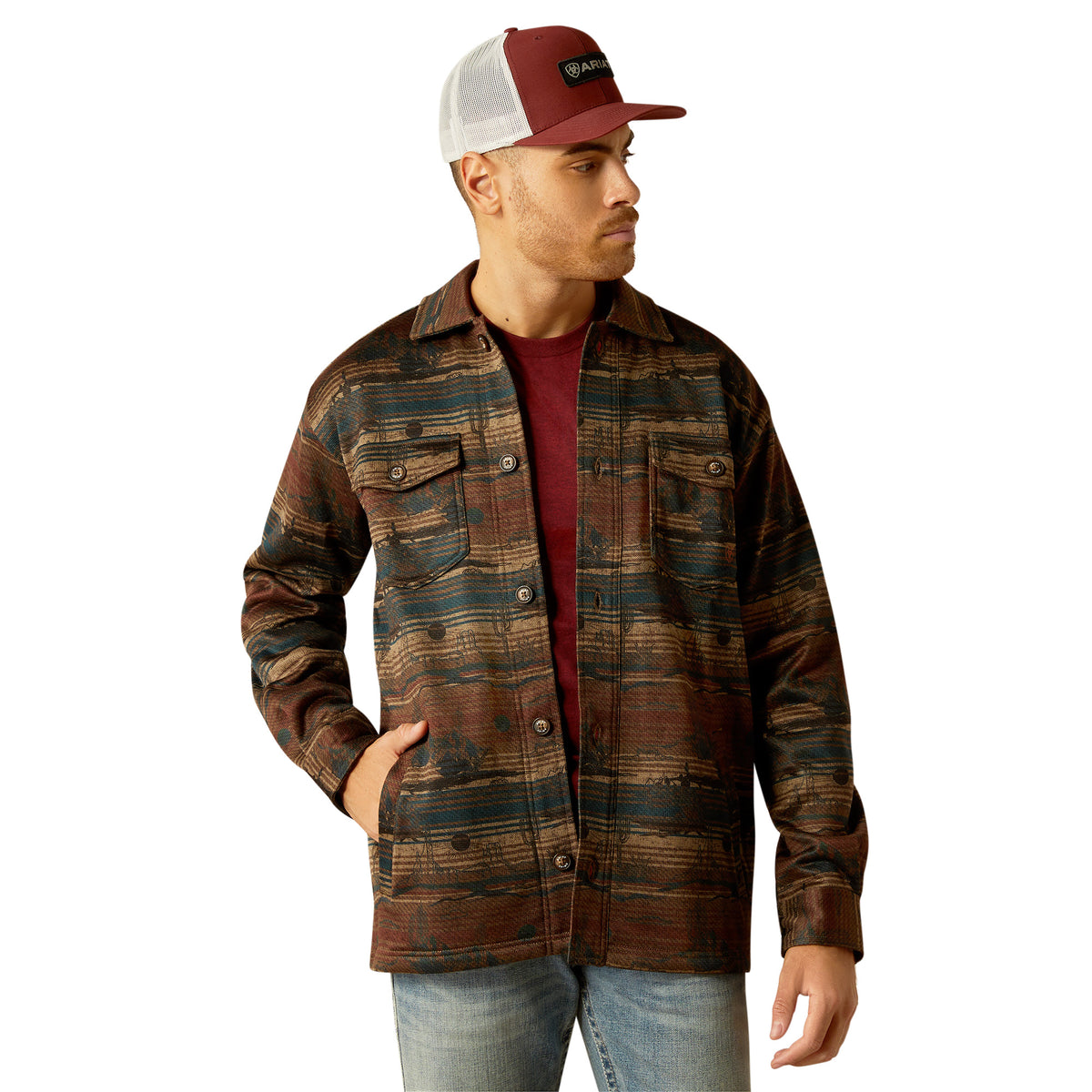 ARIAT MEN'S CALDWELL SHIRT JACKET - CUB