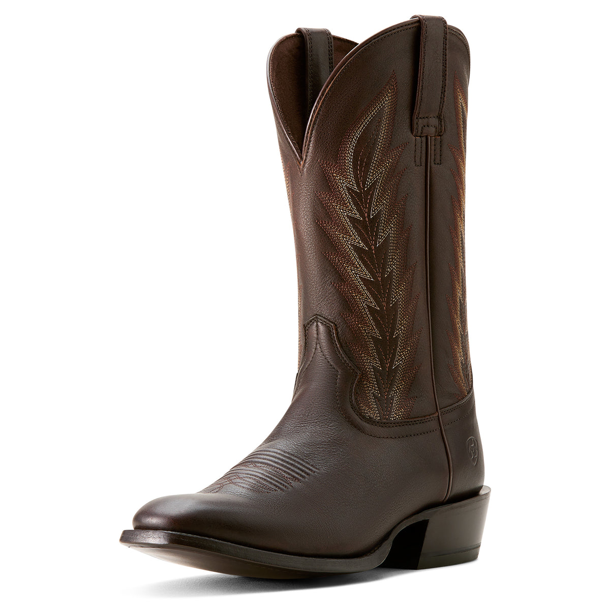 MEN'S ARIAT WILLIE WESTERN BOOTS - BITTERSWEET CHOCOLATE