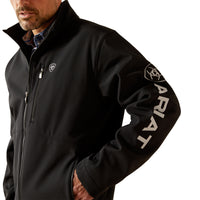 Load image into Gallery viewer, ARIAT LOGO SOFTSHELL JACKET - BLACK
