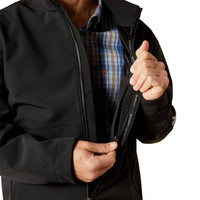 Load image into Gallery viewer, ARIAT LOGO SOFTSHELL JACKET - BLACK
