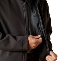 Load image into Gallery viewer, ARIAT LOGO SOFTSHELL JACKET - PHANTOM
