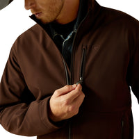 Load image into Gallery viewer, ARIAT LOGO SOFTSHELL JACKET - BROWN
