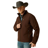 Load image into Gallery viewer, ARIAT LOGO SOFTSHELL JACKET - BROWN
