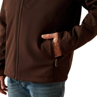 Load image into Gallery viewer, ARIAT VERNON SOFTSHELL JACKET - COFFEE BEAN

