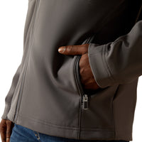 Load image into Gallery viewer, ARIAT VERNON SOFTSHELL JACKET - GREY
