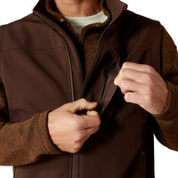 Load image into Gallery viewer, ARIAT VERNON SOFTSHELL VEST - COFFEE BEAN
