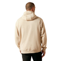 Load image into Gallery viewer, ARIAT LOGO HOODIE - OATMEAL HEATHER
