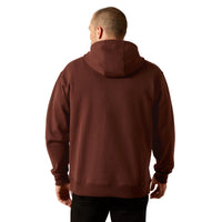 Load image into Gallery viewer, ARIAT LOGO HOODIE - DEEP MAHOGANY
