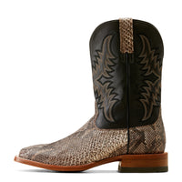 Load image into Gallery viewer, MEN&#39;S ARIAT DRY GULCH COWBOY BOOTS - TAN PYTHON
