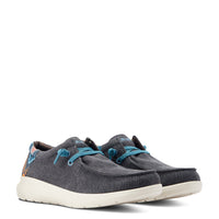 Load image into Gallery viewer, MEN&#39;S ARIAT HILO - CHARCOAL BLUE/ BLUE SOUTHWEST
