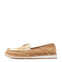 Load image into Gallery viewer, WOMEN’S ARIAT CRUISER - ADOBE/ TAN AND WHITE HAIR ON
