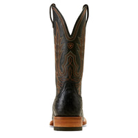 Load image into Gallery viewer, MEN&#39;S ARIAT SHOWBOAT FULL QUILL OSTRICH BOOTS - BLACK

