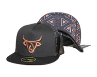 Load image into Gallery viewer, LOST CALF - LAZO FLAT BILL TRUCKER HAT
