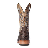 Load image into Gallery viewer, MEN&#39;S ARIAT RELENTLESS DENTON CHOCOLATE CAIMAN BELLY WESTERN BOOTS
