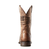 Load image into Gallery viewer, MEN&#39;S ARIAT CIRCUIT PATRIOT WEATHERED TAN WESTERN BOOTS - El Toro Boots
