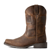Load image into Gallery viewer, MEN&#39;S ARIAT RAMBLER PATRIOT WESTERN BOOTS - El Toro Boots
