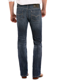 Load image into Gallery viewer, ROCK &amp; ROLL DENIM REVOLVER STRAIGHT LEG REFLEX JEANS - DARK VINTAGE WASH - El Toro Boots
