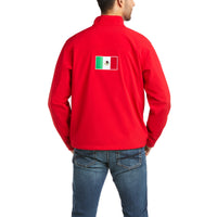 Load image into Gallery viewer, ARIAT MEN’S NEW TEAM SOFTSHELL MEXICO JACKET - RED
