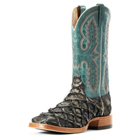 Load image into Gallery viewer, MEN&#39;S ARIAT DEEP WATER SLATE BIG BASS WESTERN BOOTS - El Toro Boots
