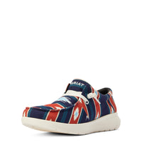 Load image into Gallery viewer, MEN&#39;S ARIAT HILO FLEX CHIMAYO - CRISTO NAVY
