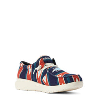 Load image into Gallery viewer, MEN&#39;S ARIAT HILO FLEX CHIMAYO - CRISTO NAVY
