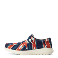 Load image into Gallery viewer, MEN&#39;S ARIAT HILO FLEX CHIMAYO - CRISTO NAVY
